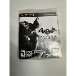 Batman Arkham City PS3 2011 Complete w/ Case & Manual DC WB Rocksteady Teen